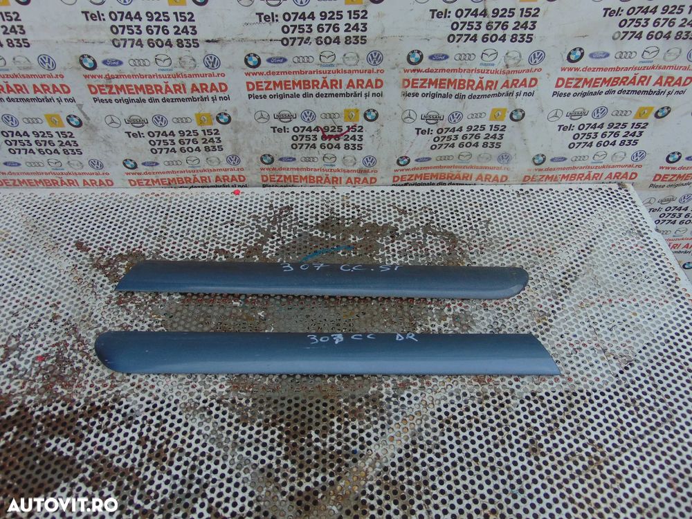 Bandou spate Peugeot 307cc cabrio bandouri spate stanga dreapta ornament - 1