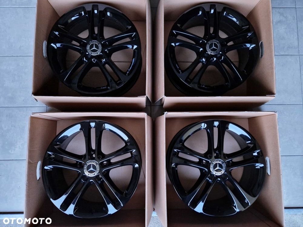 Alufelgi 17 Mercedes A B C CLA GLA V Vito Viano Czarne ! 5x112 807# - 6