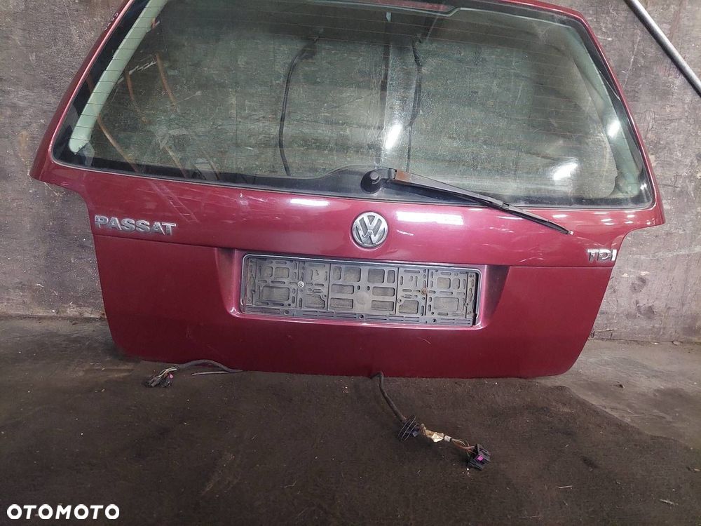 KOMPLETNY TYŁ KLAPA BAGAŻNIKA ZDERZAK TYŁ LAMPY PASSAT B5 KOMBI LB3Y - 10