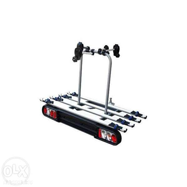Suport 4 biciclete auto Menabo Race 4 pe carligul de remorcare - 2