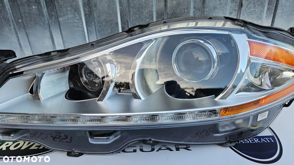 Jaguar XJ 351 Kompletny reflektor lewy Lampa lewa Xenon skrętny AFS 15 PIN AW9313W030BD AW93-13W030-BD - 6