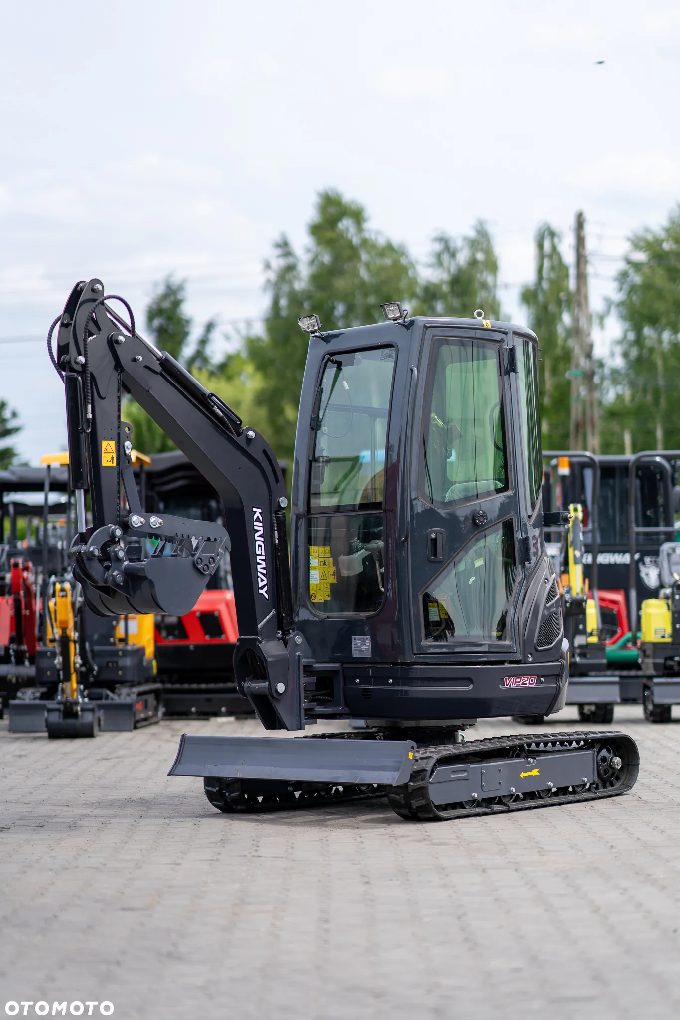 Kubota Kingway Engine KUBOTA SV20 Ramię SKR 22KM 3cyl 2000kg - 10