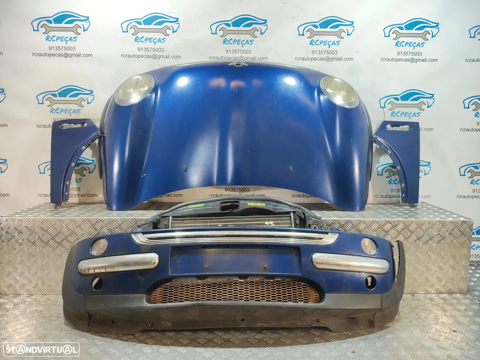 Frente Completa Mini Cooper R50 R53 R52 Cabrio - 9
