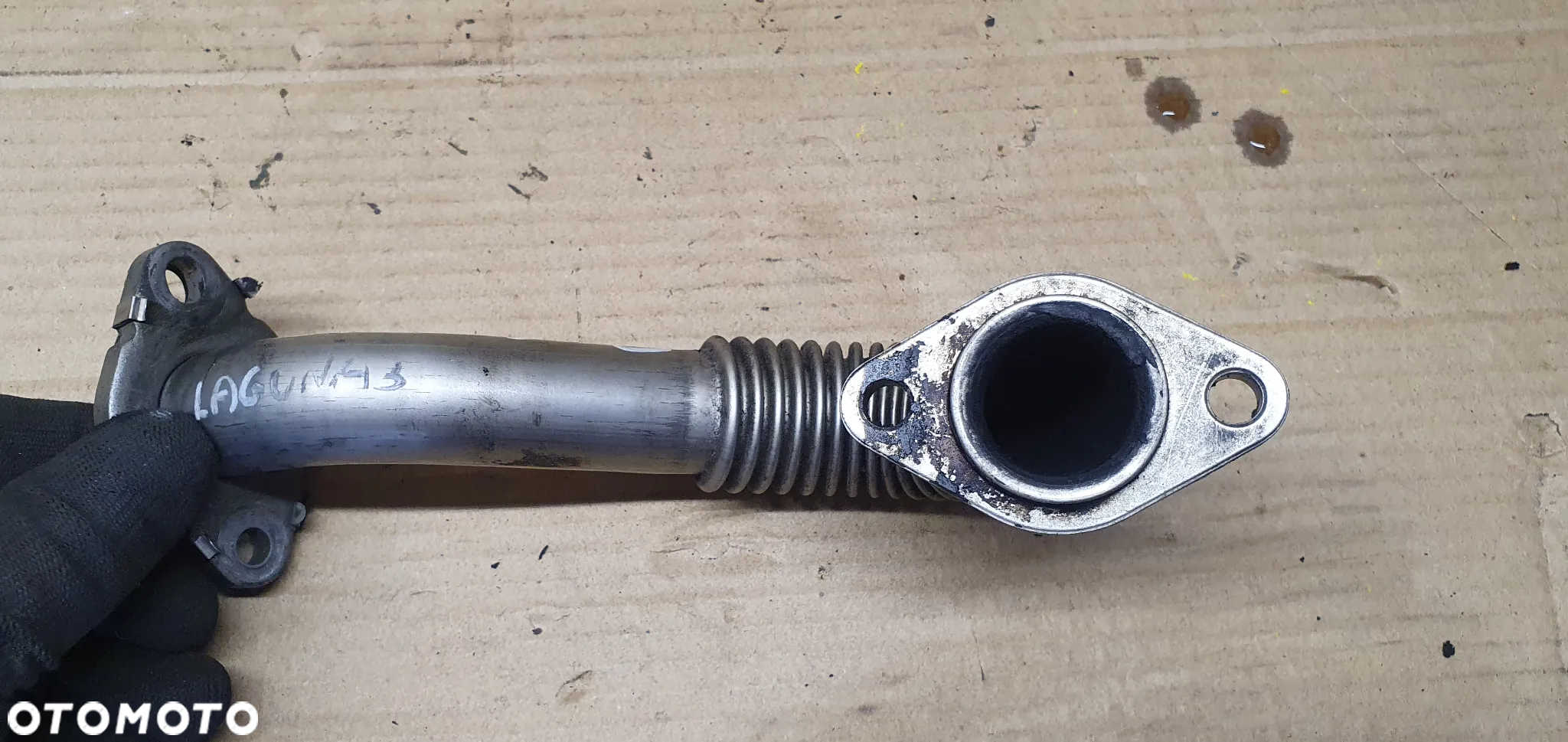 Rurka przewód EGR Renault Laguna III 2.0 DCI - 4