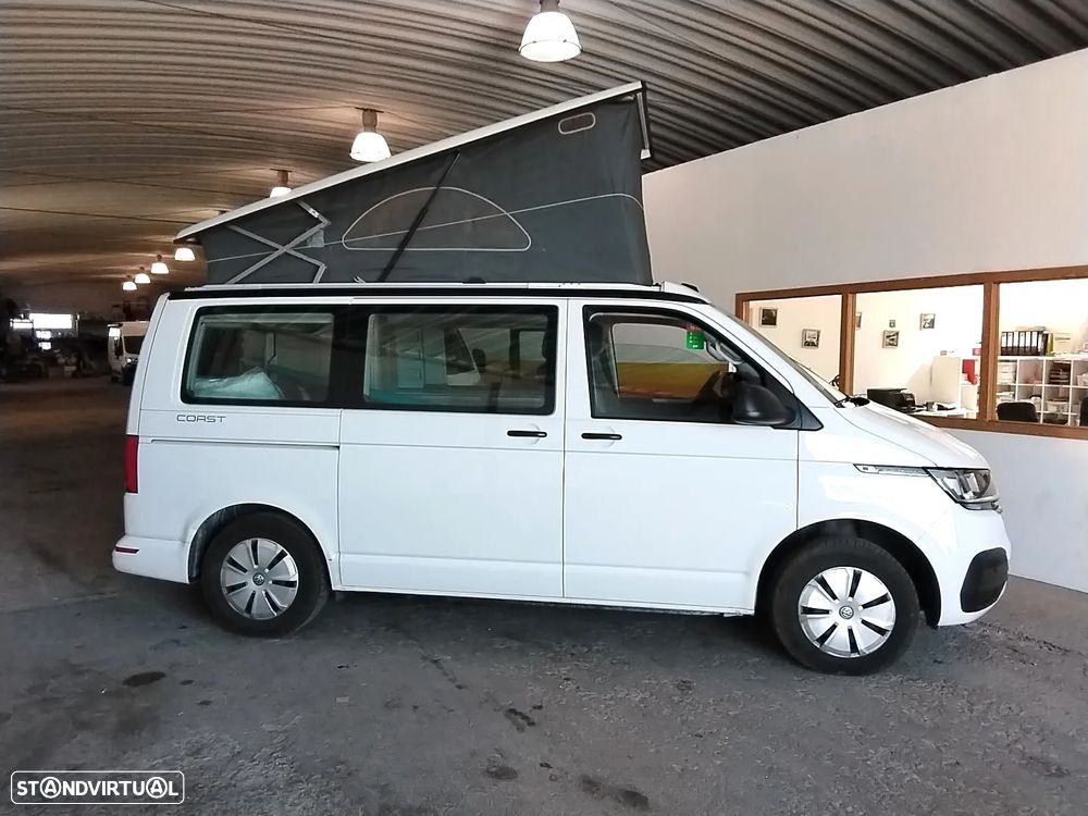 VW California Coast Volkswagen California Camper | 2 Camas – Dorme 4 Pessoas | Kitchenette + Cama no Teto - 3
