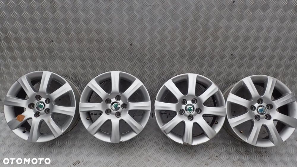 FELGI ALUMINIOWE SKODA 6JX15 ET 43 5J0601025G - 1