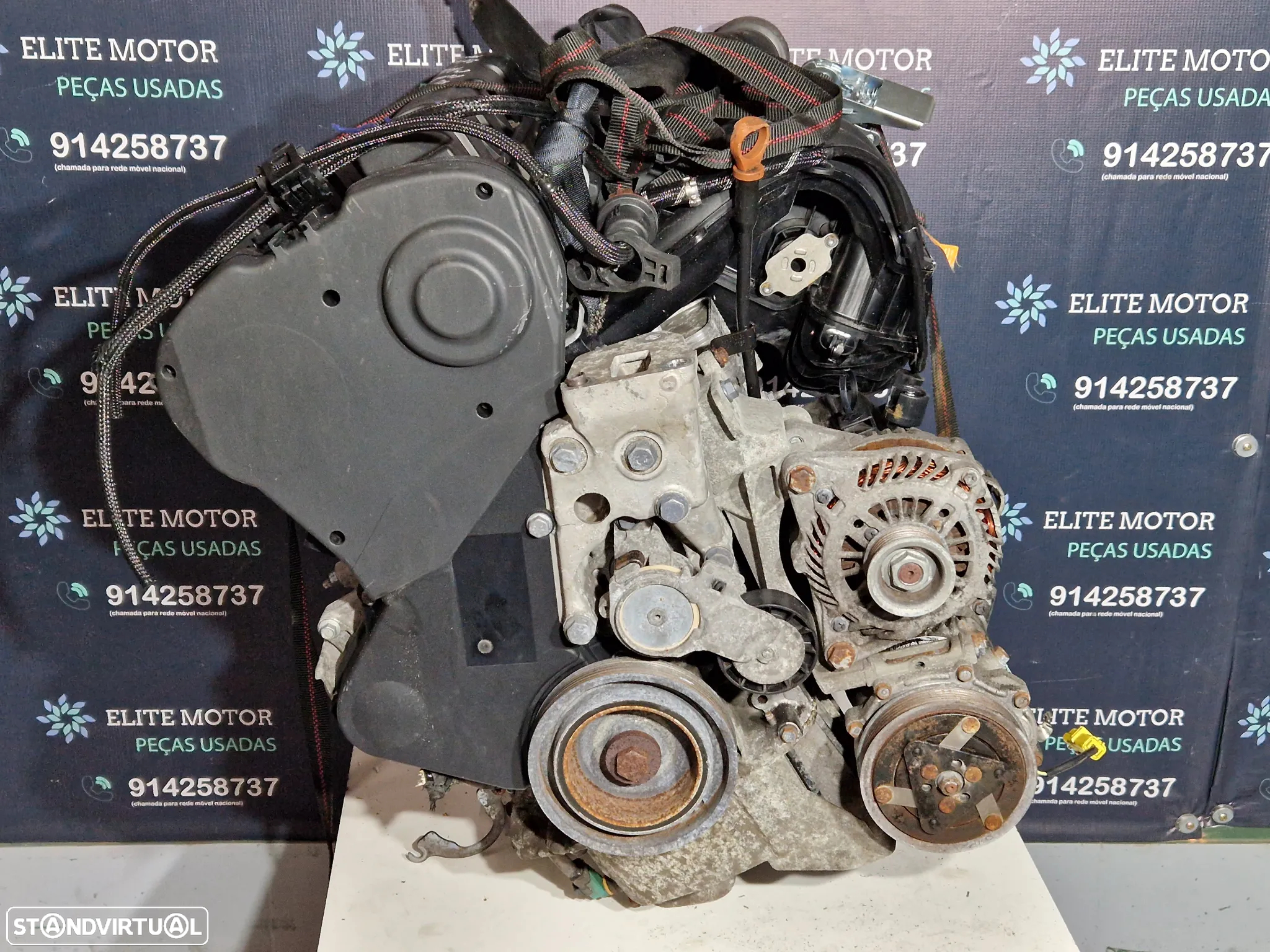 Motor usado RFJ EW10A CITROEN C4 PICASSO 2.0 16V 140CV C5 PEUGEOT 307 407 - 4