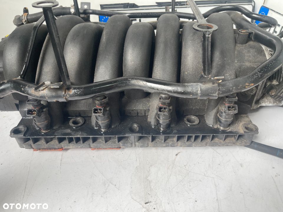 Kolektor ssący komplet przepustnica wtryskiwacze listwa Bmw M60 M62 V8 - 4