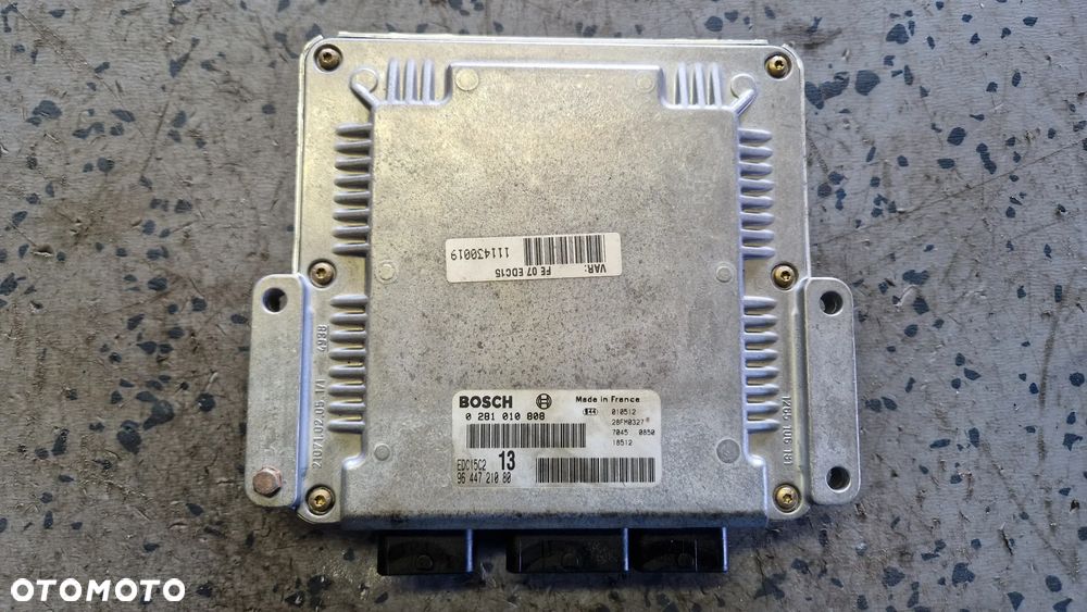 CITROEN C5 I 2.0  HDI STEROWNIK SILNIKA 0281010808 - 1