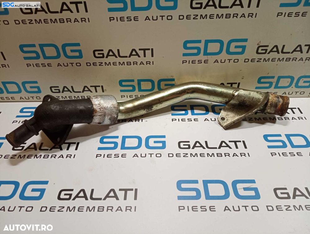 Teava Conducta Flansa Tub Tubulatura Apa Vas Expansiune Termostat Ford Galaxy 2.0 TDCI 2006 - 2015 Cod 9646559580 [M6184] - 1