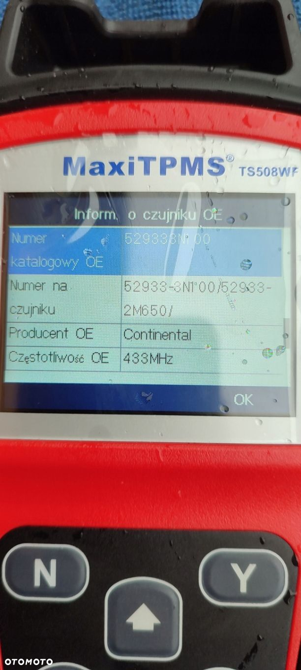 Czujniki Ciśnienia Tpms Oryg. Kia Ceed Hyundai I30 52933-B1100 Idealne Demo - 11
