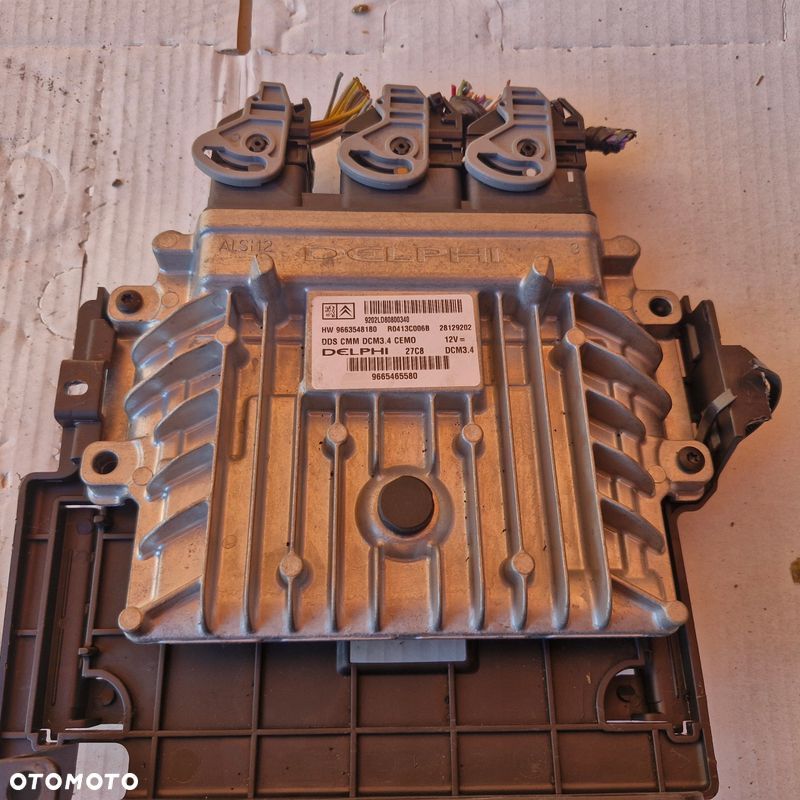 Peugeot citroen komputer sterownik silnika 9665465580 9663548180 - 1