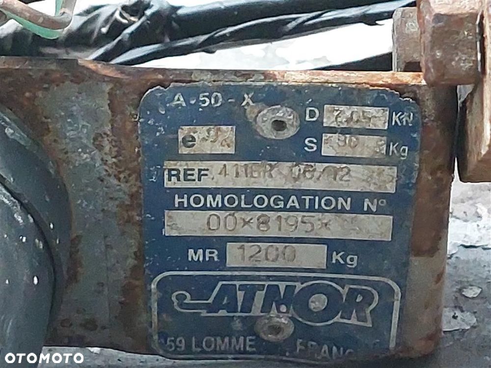 Hak holowniczy Suzuki SX4 I 2006-2013 ODKRECANA KULA - 3