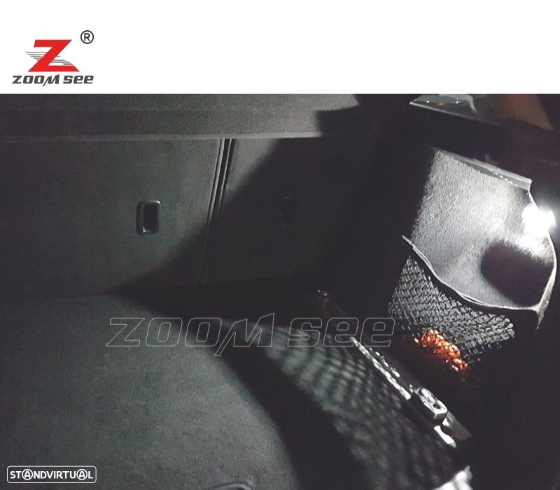 KIT COMPLETO DE 20 LÂMPADAS LED INTERIOR PARA RANGE ROVER EVOQUE 2012-2013 - 5