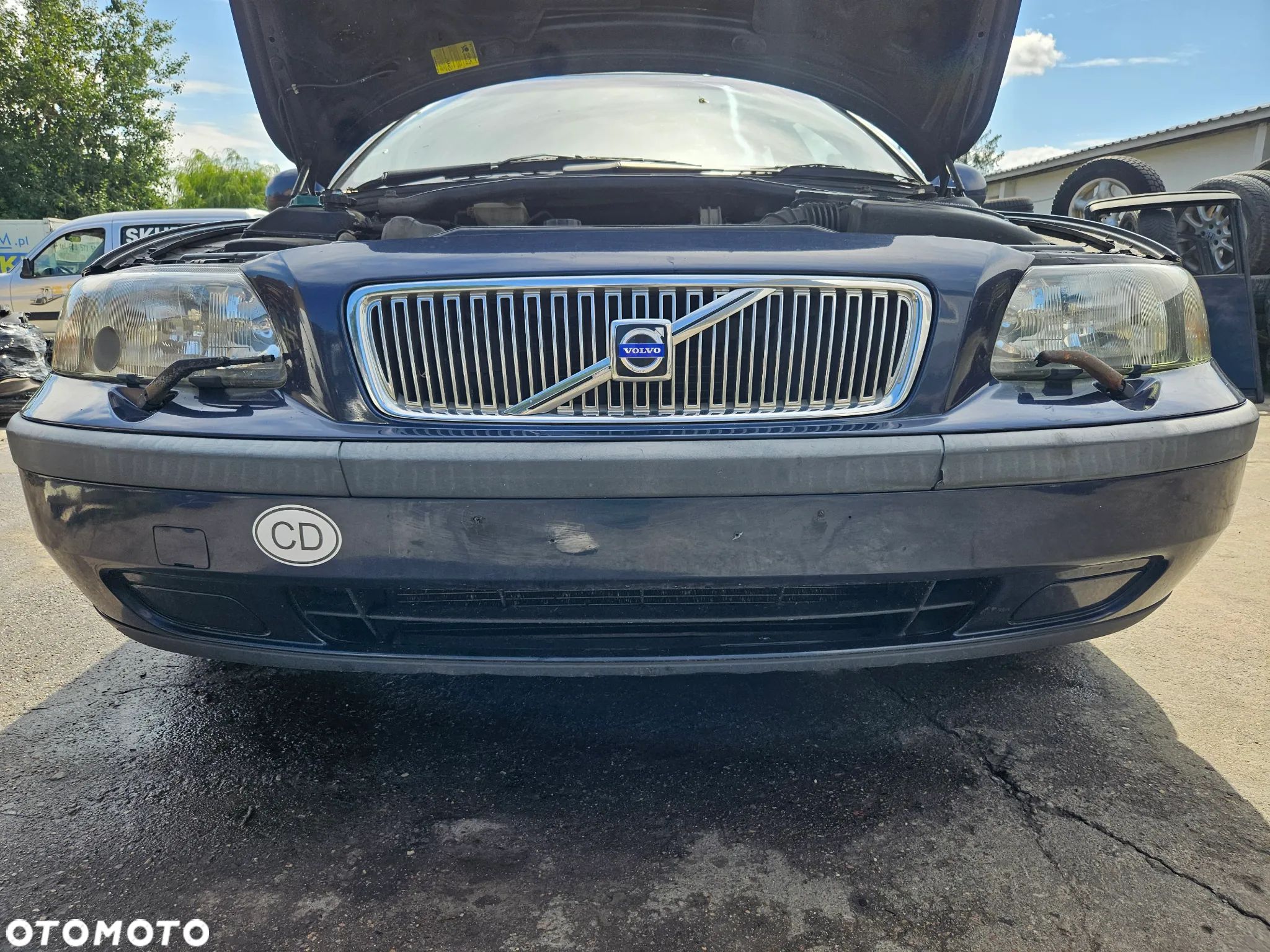 VOLVO V70 II ZDERZAK PRZÓD PRZEDNI 417-26 - 1