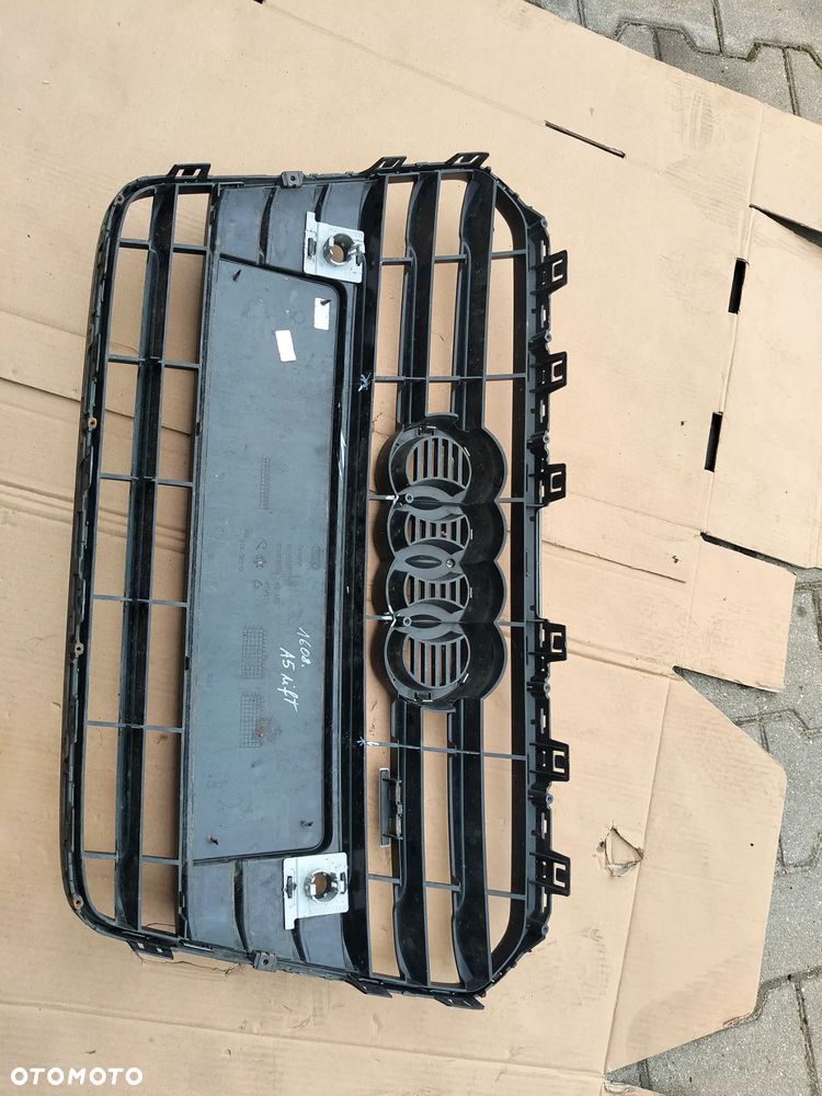 Atrapa, grill Audi A5 lift 8t , S-Line - 6