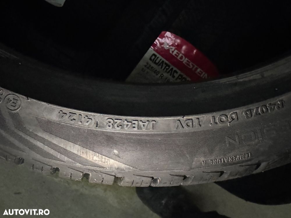 Vând 4 anvelope 225/40/19 vredestein de patru sezoane noi - 5