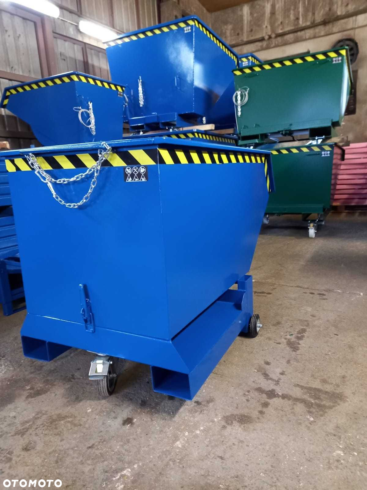 Uniwersalna Koleba Na Kołach PMMC 600L-Samowyładowcza KONTENER - 4