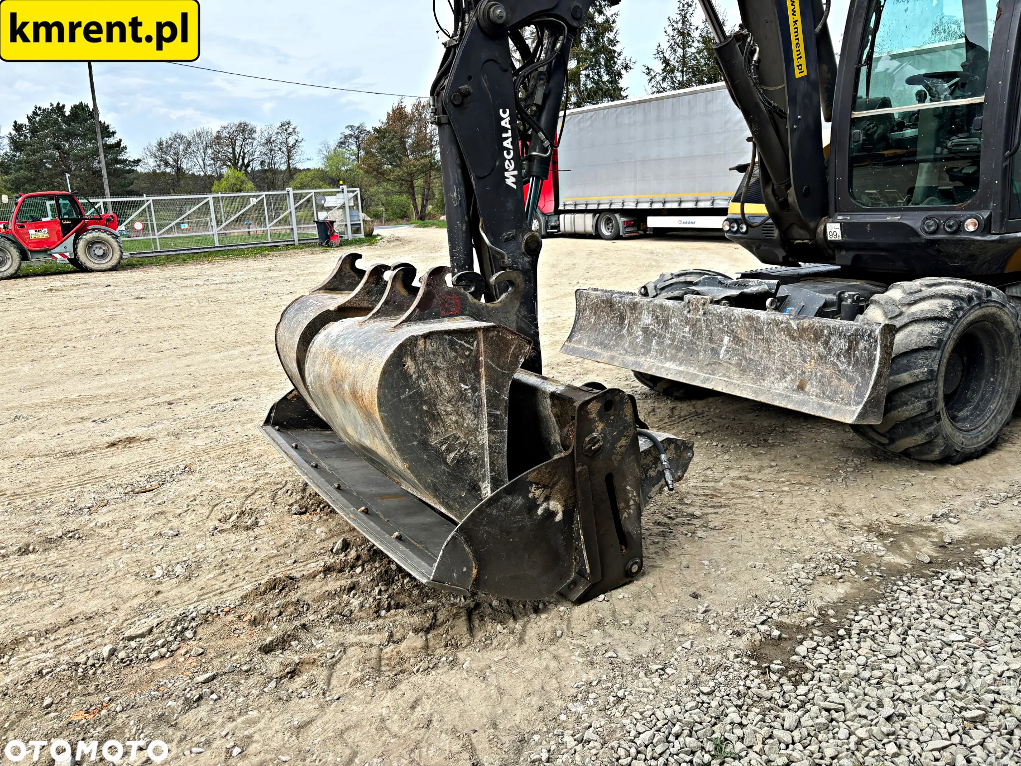 Mecalac 9 MWR KOPARKA KOŁOWA 2019R. | MECALAC 11 KOMATSU PW 98 TEREREX TW 95 110 WACKER NEUSON 100 YANMAR - 11