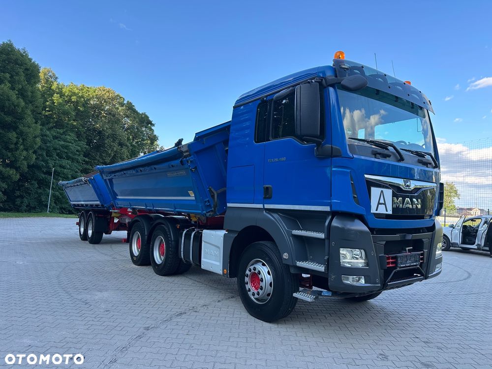 MAN TGS 460 6x4 Resor 400tkm + CARNEHL wywrot 3 strony z Niemiec - 14