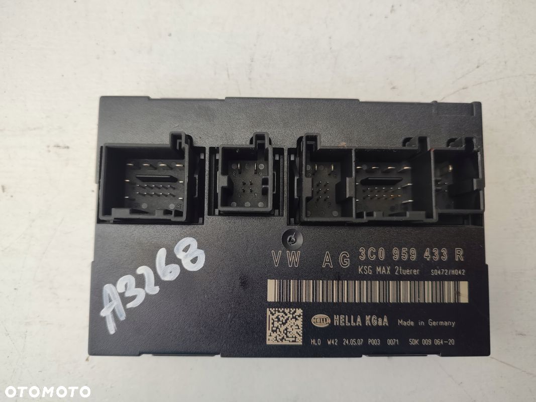 Moduł sterownik komfortu VW PASSAT B6 EUROPA 3C0959433R - 1