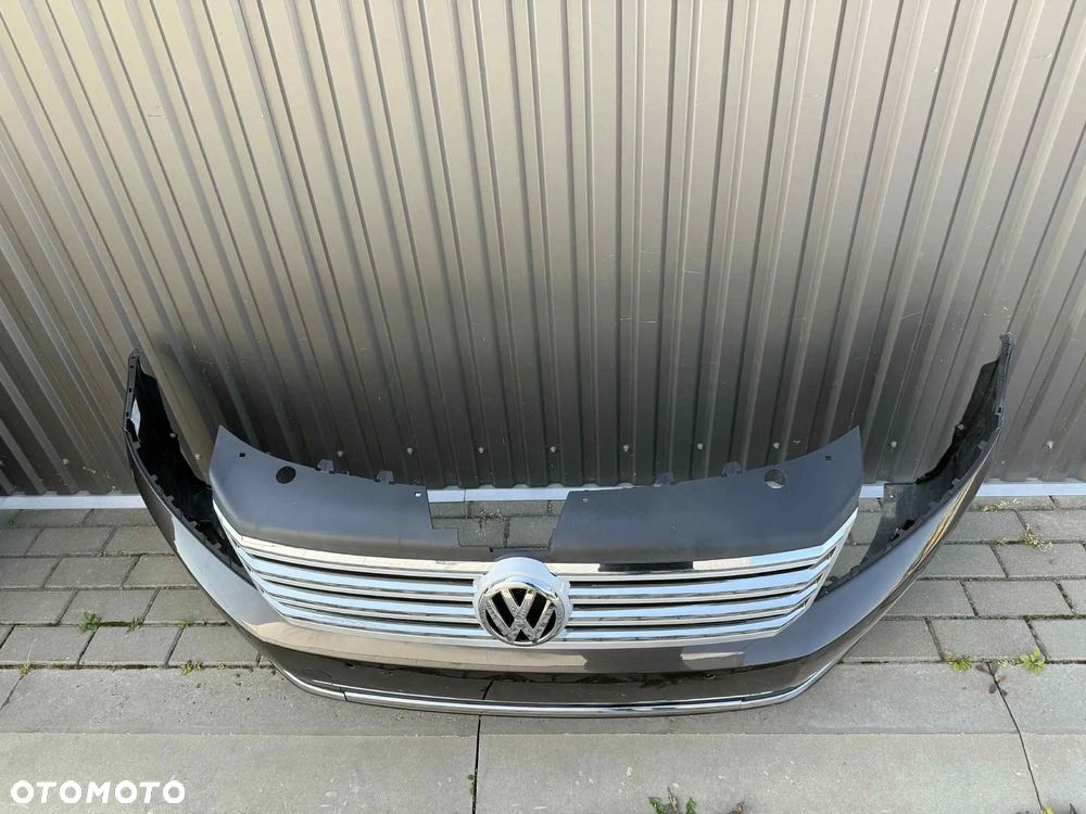 Vw Passat B7 Zderzak Przód Przedni Komplet 4xPDC LH8Z Highline Grill 10-14r - 2