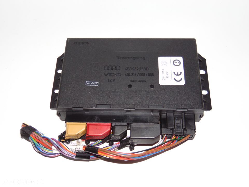 ORYGINAŁ moduł komfortu 4B0962258D Audi A6 C5 97-05r - 1