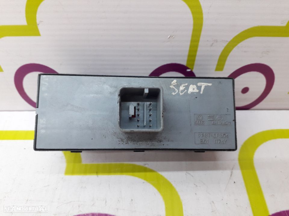 Comando de Vidros Frt / Esq Seat Altea de 2008 - Ref : 1K4959857B - NO320062 - 3