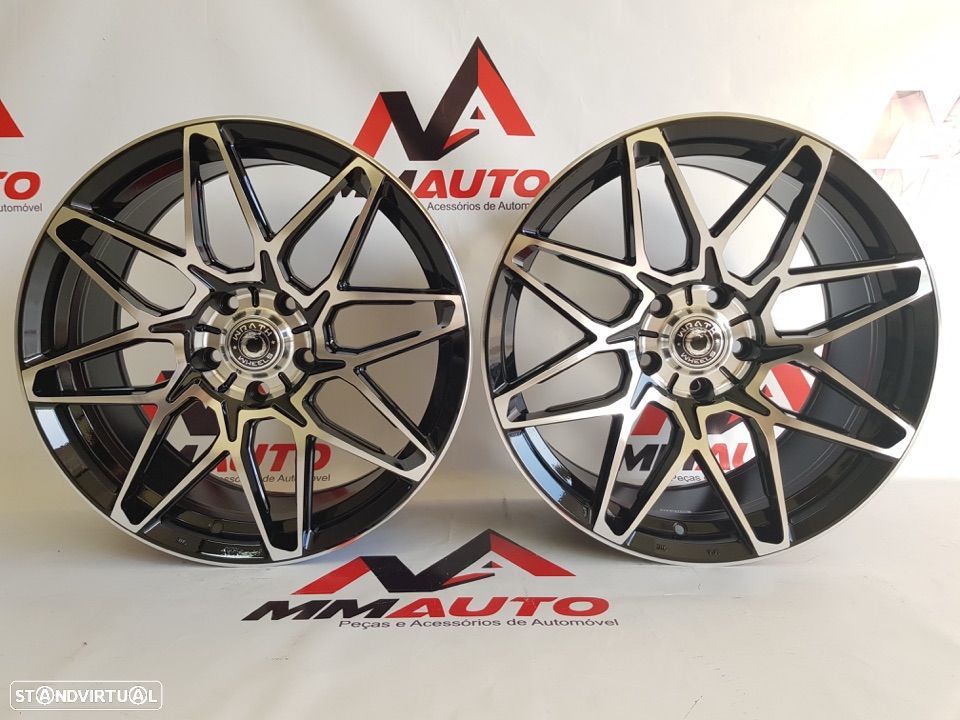 Jantes Wrath WF6 Black Polished 18 (AUDI, VW, Mercedes) - 1