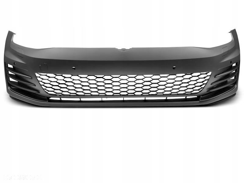 Zderzak Przod kpl kratki spoiler pdc GTI GTD look Vw Golf VII 7 5g0 2013-17 - 1