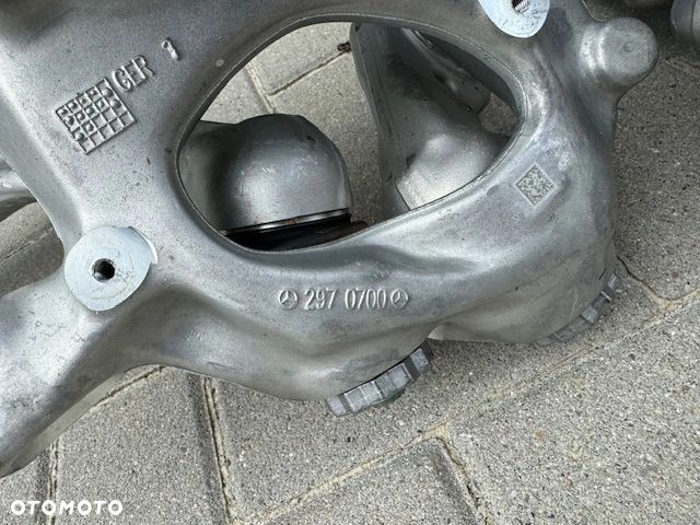 Mercedes EQS 297 2wd A2973320700 0800 Zwrotnica KPL NEW GWARANCJA! - 7