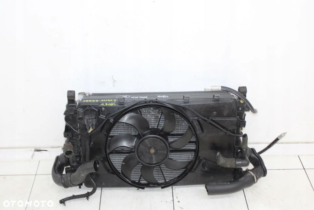 OPEL ASTRA 4 IV J 2009R- 1.7 CDTI CHŁODNICE WODY INTERCOOLER WENTYLATOR - 1