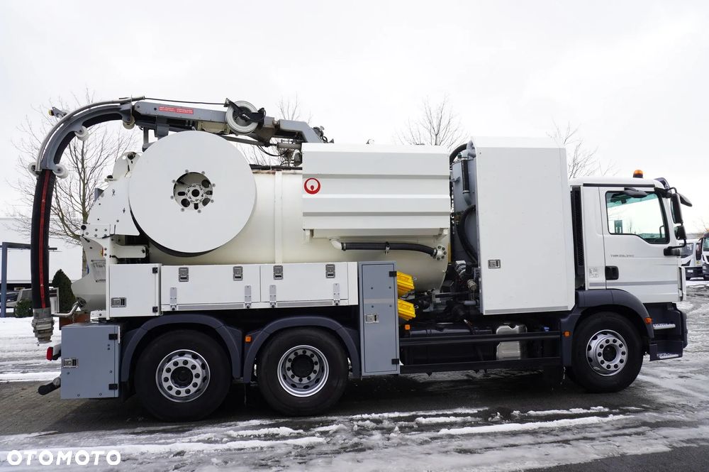 MAN TGM 26.340 / Zabudowa WUKO Rivard 11,8 m3 / 120 tys. km / oś skrętna - 7