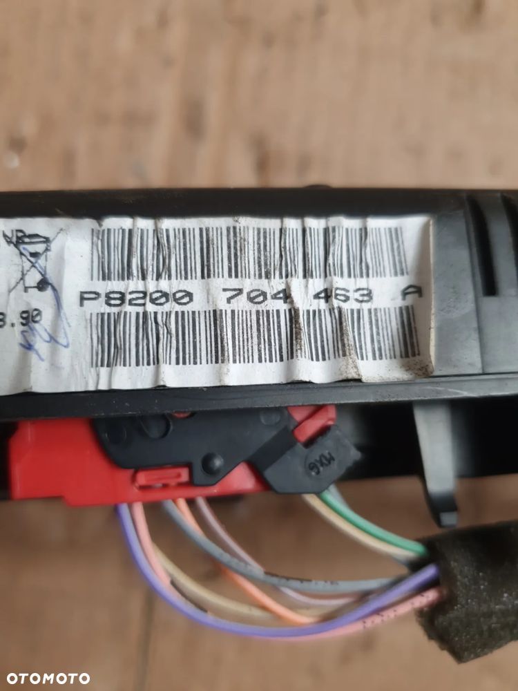LICZNIK WYŚWIETLACZ RENAULT SCENIC II nr P8200704463A - 3