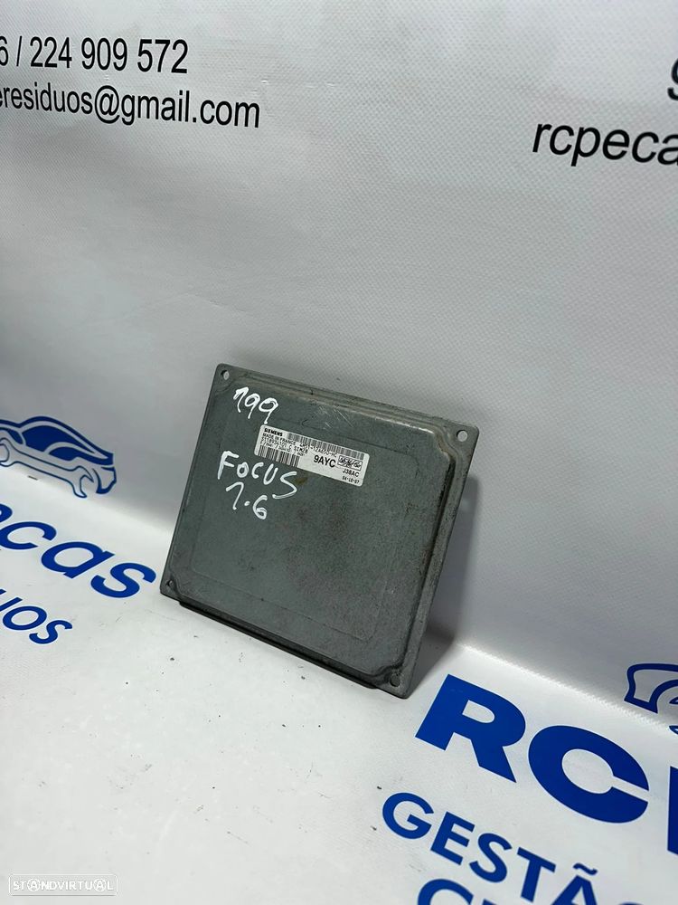 .Centralina Motor Siemens Ford 1.6 4M5112A650HC S118934101C 2003 - 2007 - 7