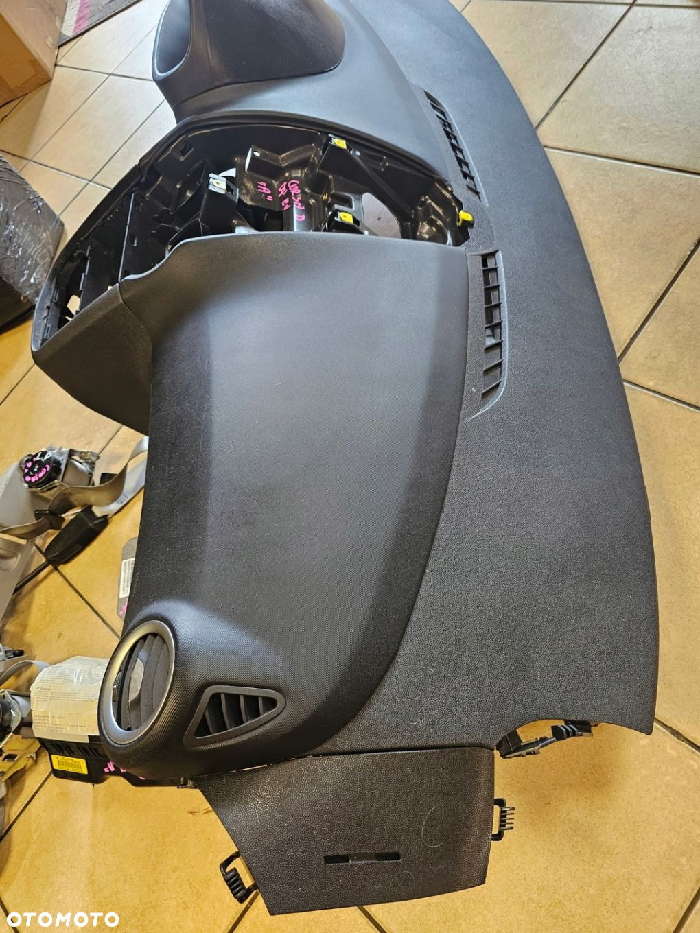 DESKA KONSOLA KOKPIT PASY SENSOR AIRBAG OPEL CORSA D EU 13262361 - 7