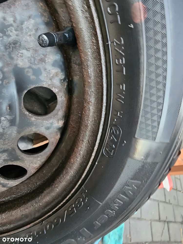 KOŁA FELGI STALOWE OPONY ZIMOWE 15 CALI OPEL ASTRA G H MERIVA A CORSA C D 4X100 185/60/15 ET43 - 10