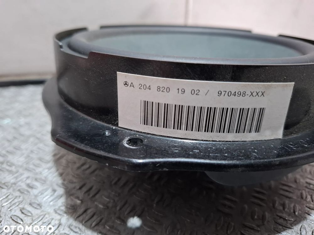 Głośnik drzwi przód Mercedes - Benz E klasa 2008 Rok nr A2048201902 - 3