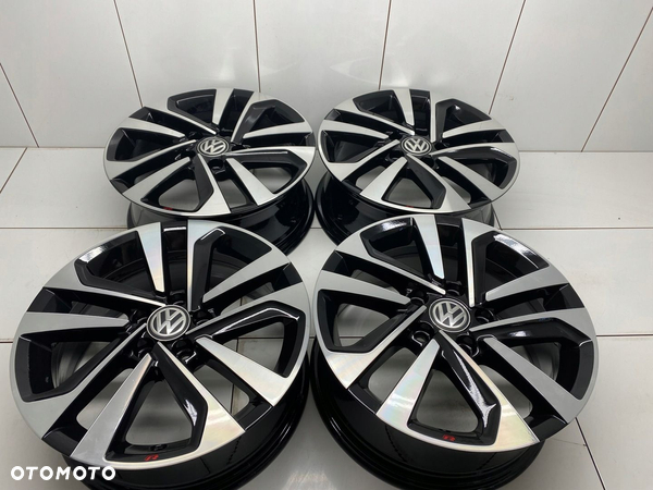 FELGI 16 VW 5TA OEM ET48 IDEALNE GOLF CAADY TURAN