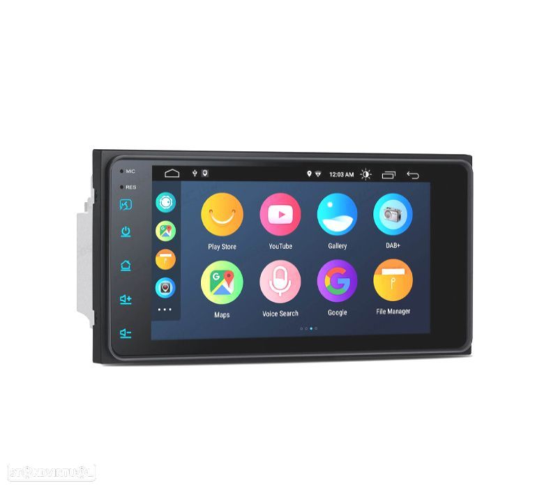 AUTO RADIO GPS ANDROID 10 PARA TOYOTA COROLLA CAMRY YARIS VIOS RAV4 - 7