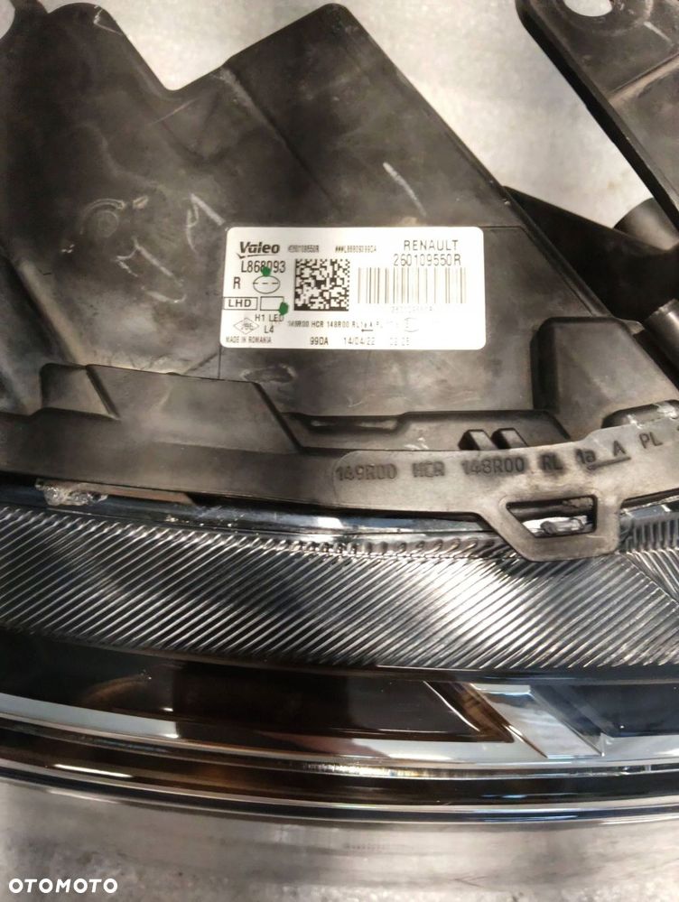 dacia duster ii full led chrom przód strona prawa 260109550r - 3
