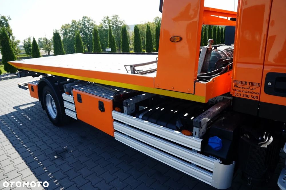 Iveco EUROCARGO / LAWETA HYDRAULICZNA / PLATFORMA - 6 M / BRYGADÓWKA - 6 OSÓB / WYCIĄGARKA / EURO 6 - 23
