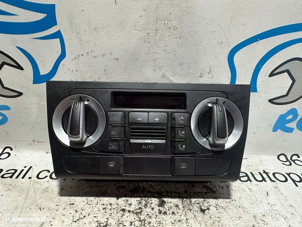.Climatronic Display Manete Ar Condicionado AC Sofagem Original Audi 8P0820043BG 2004 - 2012 - 2