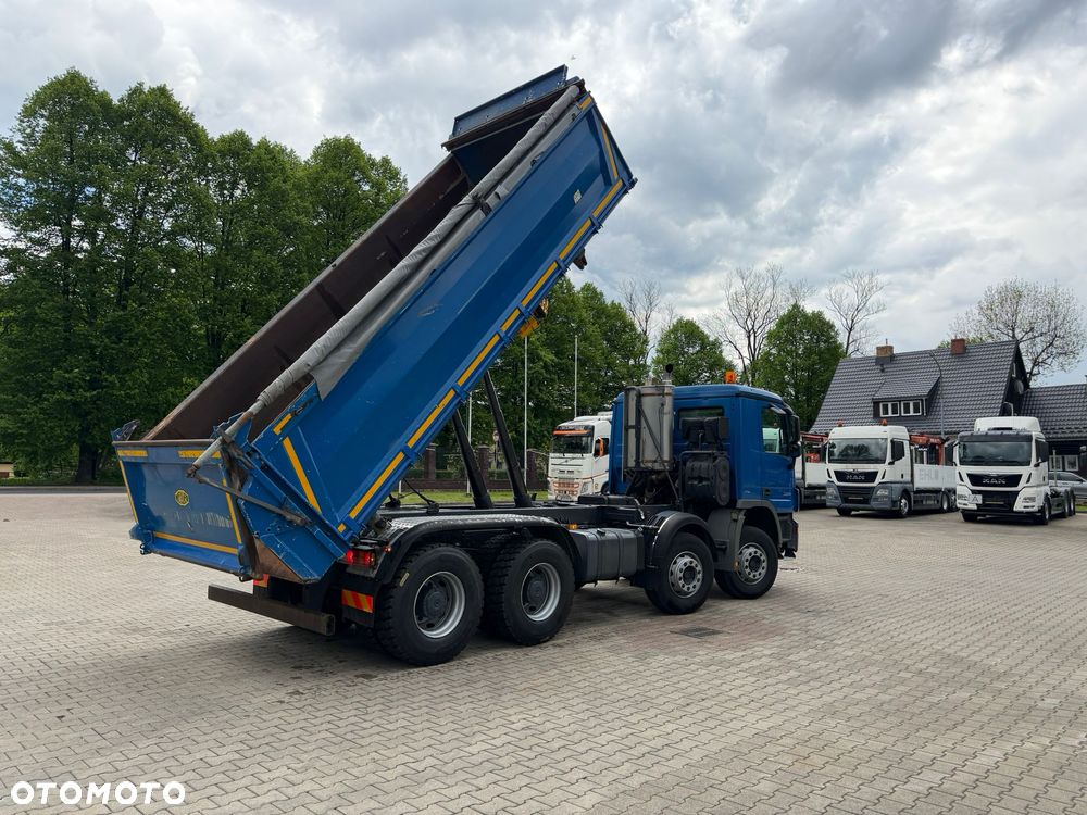 Mercedes-Benz 3544 ACTROS MP3 wywrotka 3-str. MEILLER, plandeka, BORDMATIC - 6