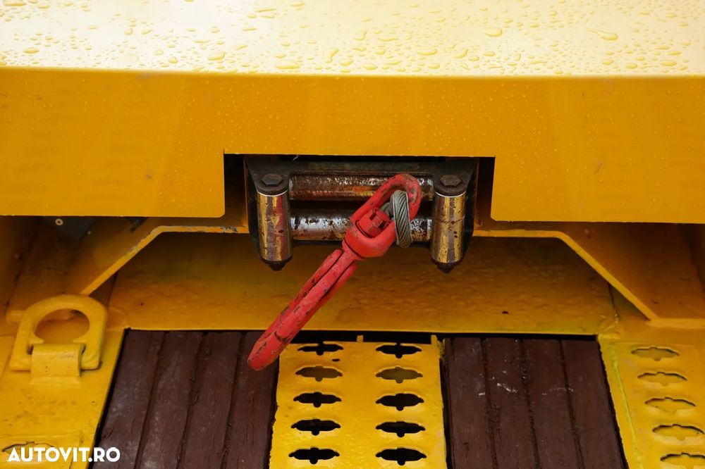 Louault TRACTOR 13,6 M / BETON JOS / PLATFORMĂ HIDRAULICĂ / RAMPE HIDRAULICE / AX DE DIRECȚIE / TRONCIU / LĂRGIRE - 15