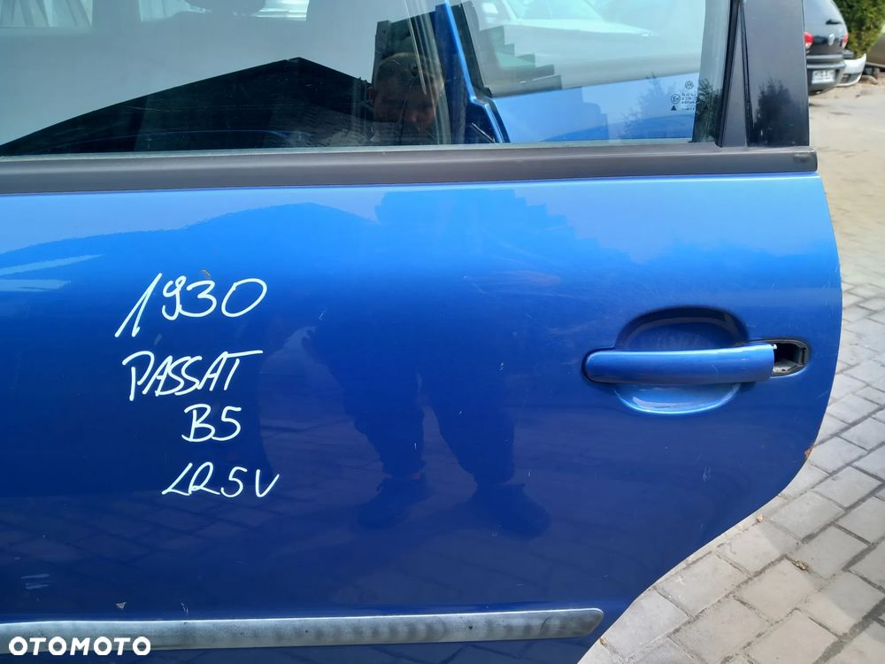 VW PASSAT B5 DRZWI LEWE TYLNE LEWY TYŁ KOLOR: LR5V - 3