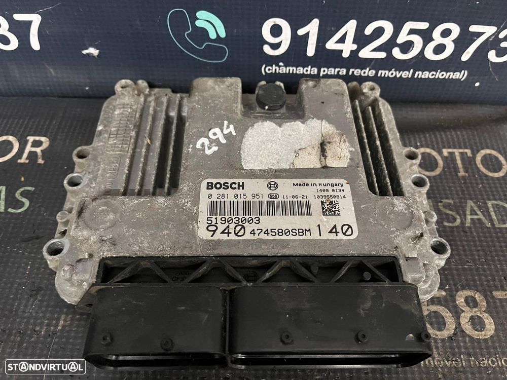 Centralina usada BOSCH 0281015951 ALFA ROMEO GIULIETTA 2.0 JTDM - 2