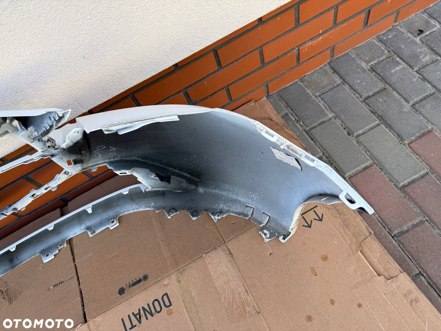Mazda 2 Demio DJ lift 2024- zderzak przod demontaz ladny oryg bialy - 7