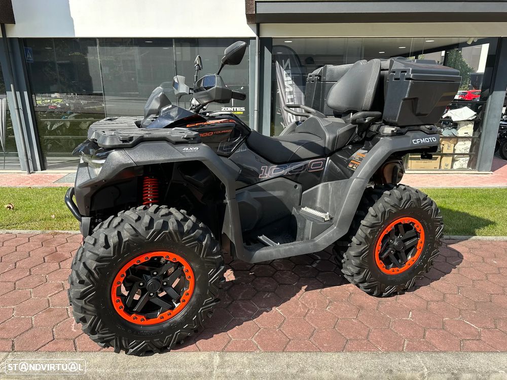 CF Moto C Force deslimitada, top case, pneus maxxis - 6