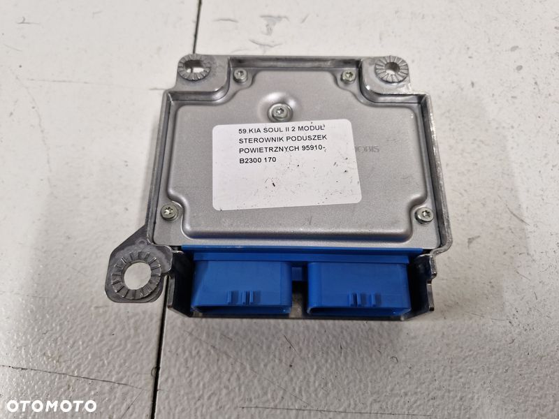kia soul ii 2 moduł sterownik poduszek powietrznych 95910-b2300 - 5